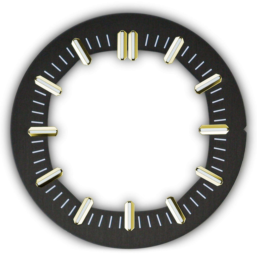 Nomods Gold Nautilus Skeleton Dial 30.8mm Gold