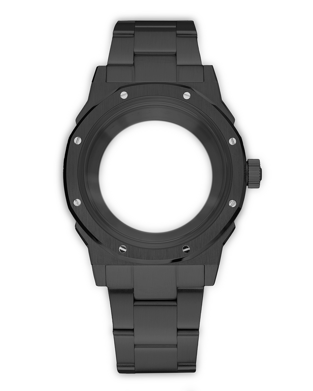 Boîtier De Montre 35mm NOS Centralor - Type Plongeur (watch Case) - Neuf Sans Boîte