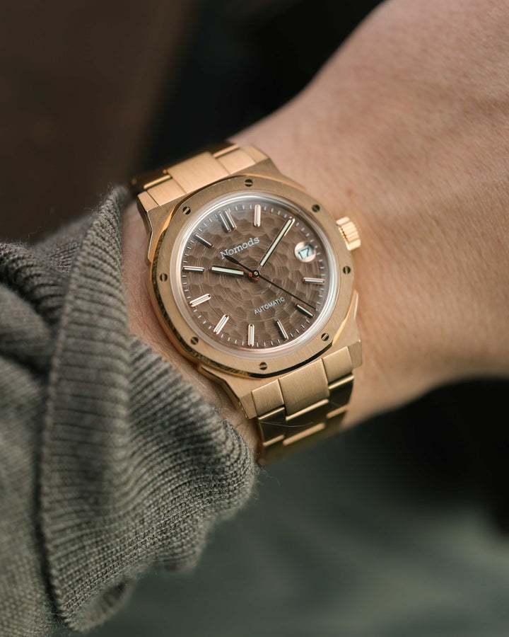 Nomods Petrichor Rosegold Chocolate 37mm Seiko Mod