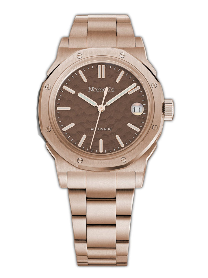 Nomods Petrichor Rosegold Chocolate 37mm Seiko Mod