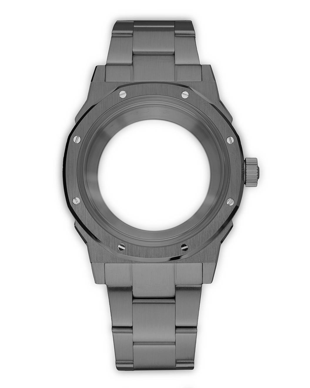 Nomods Petrichor Seiko Mod Case Gun Metal PVD