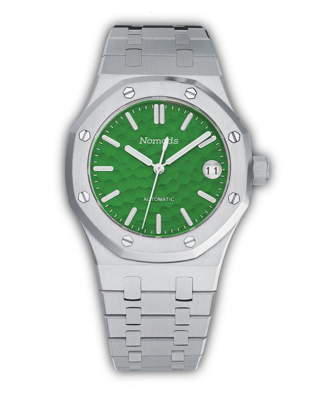 Nomods Royal Oak Seiko Mod 37mm Silver / Blue
