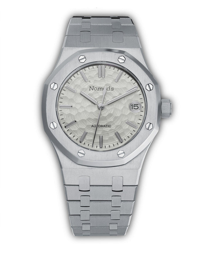 Nomods Royal Oak Seiko Mod 37mm Silver / Gray