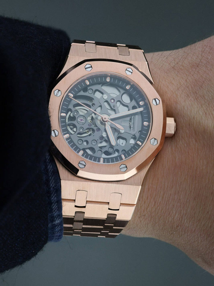 Nomods Seiko mod – Royal Oak 37mm Rose Gold