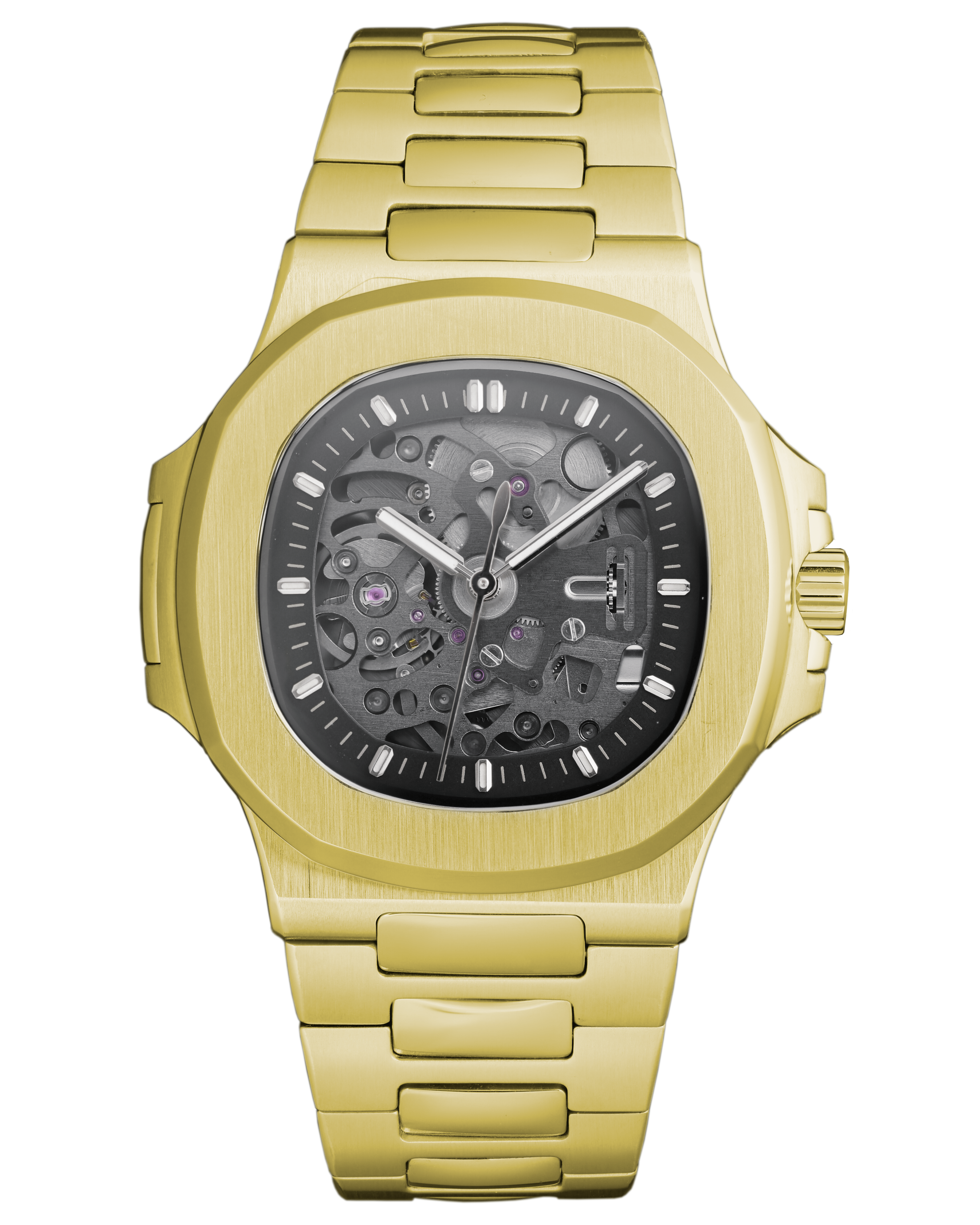 Yellow Gold Seikonaut Seiko Mod Case (Ultra-Thin)