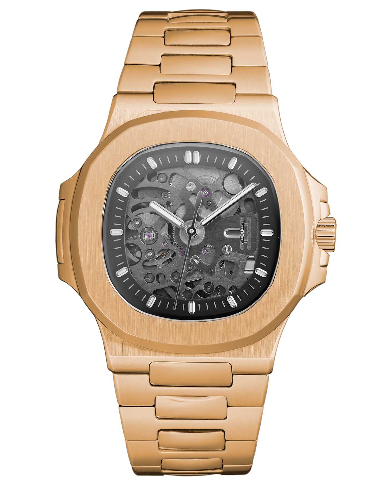 Rose Gold Seikonaut Seiko Mod Case – NH35/NH7X (Ultra-Thin)