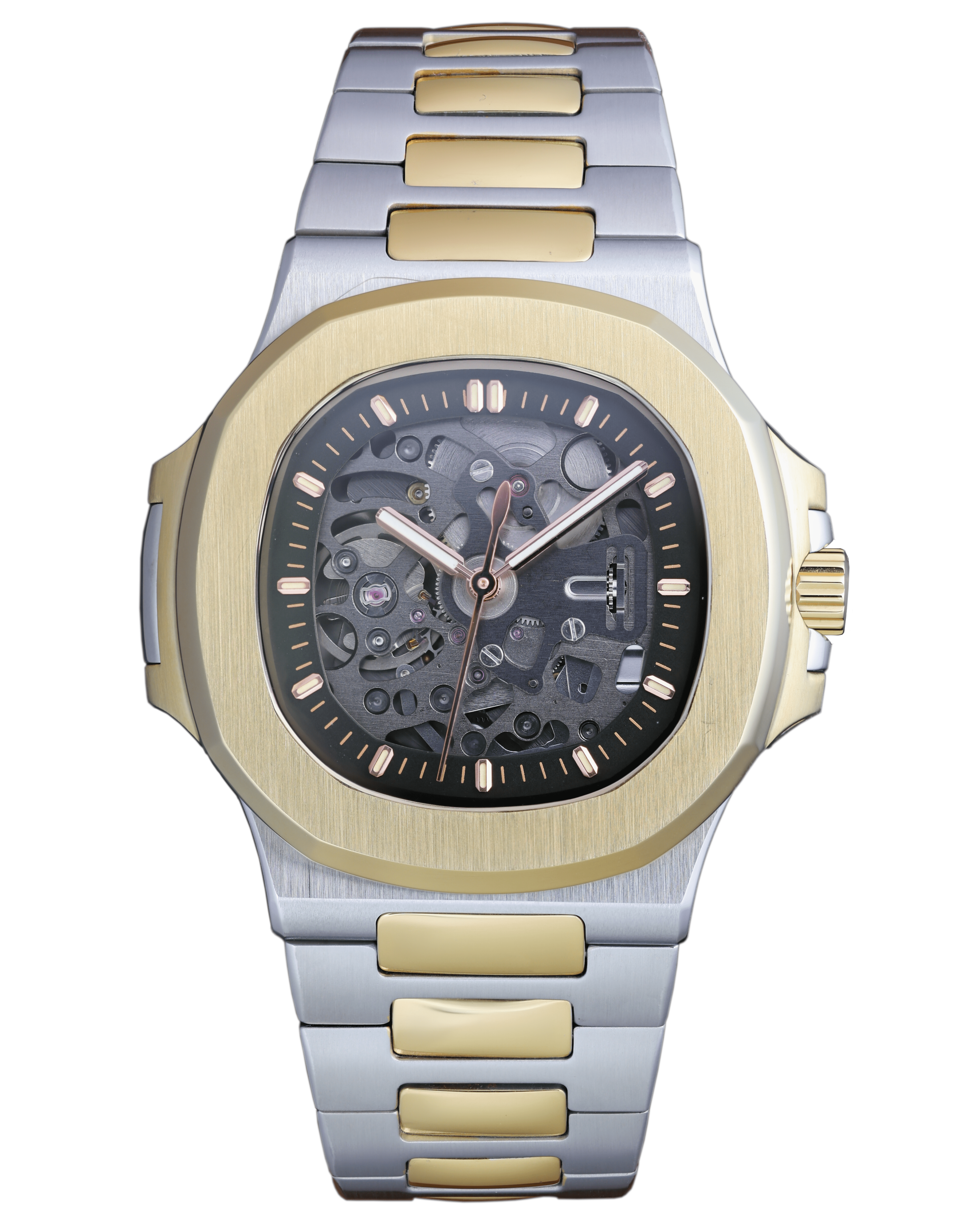 Two-Tone Seikonaut Seiko Mod Case – NH35/NH7x (Ultra-Thin)