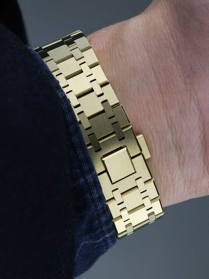 Seiko mod – Royal Oak 37mm Gold