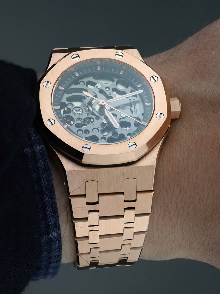 Seiko mod – Royal Oak 37mm Rose Gold