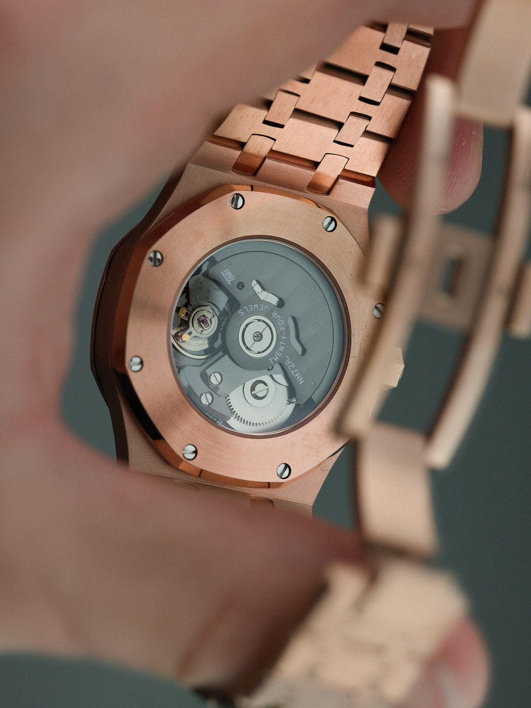 Oak 37mm Rosegold