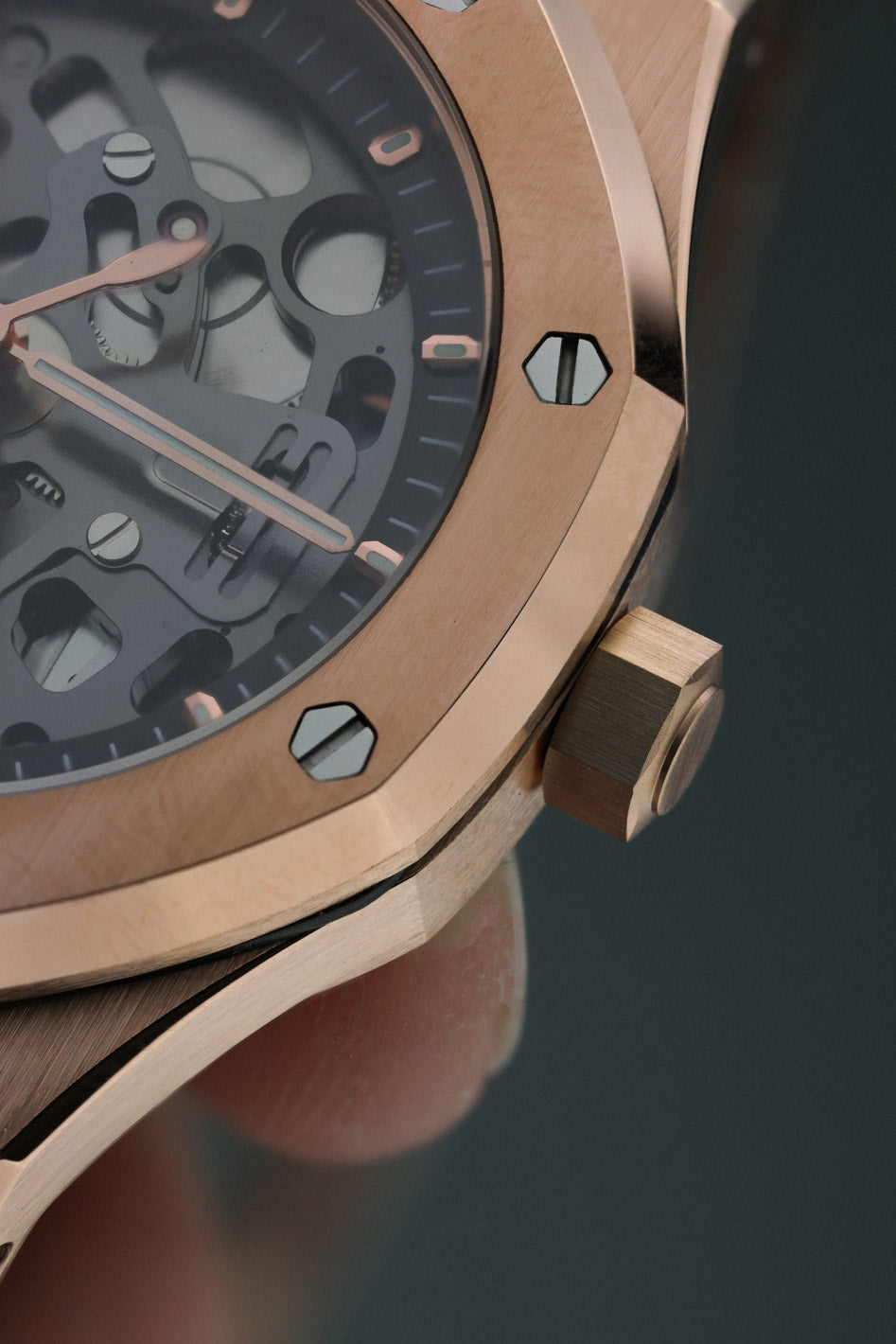 Oak 37mm Rosegold