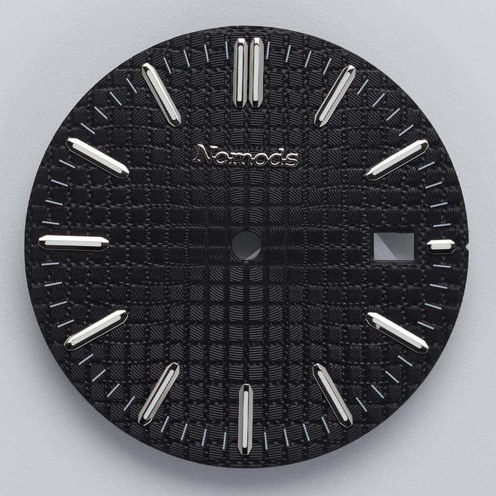 Nomods Dials Black Metallic / Silver / Nomods Waffle Dial – Royal Oak 41mm