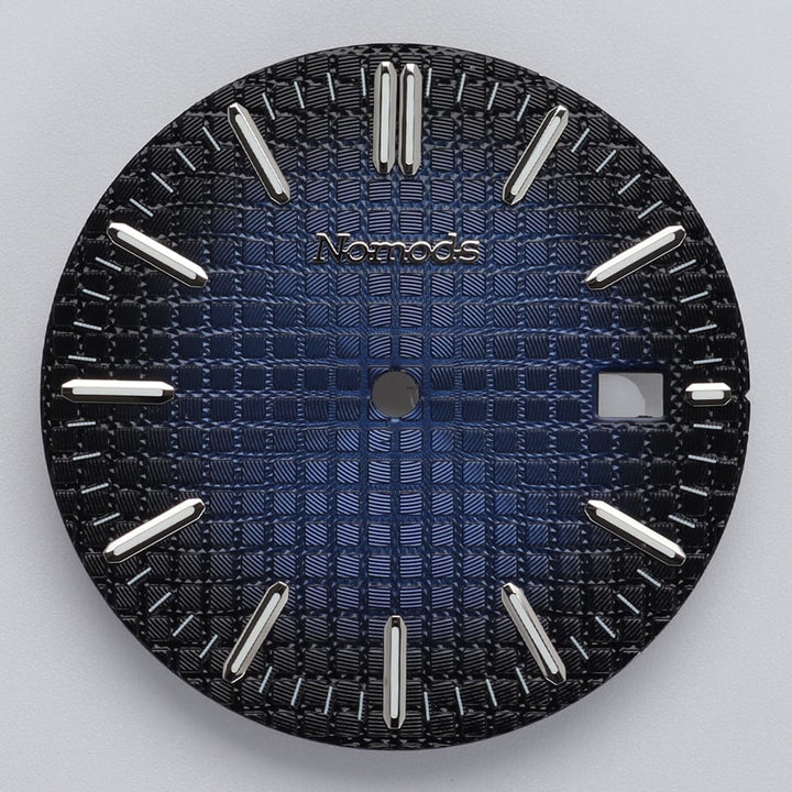 Nomods Dials Blue Fade / Silver / Nomods Waffle Dial – Royal Oak 41mm