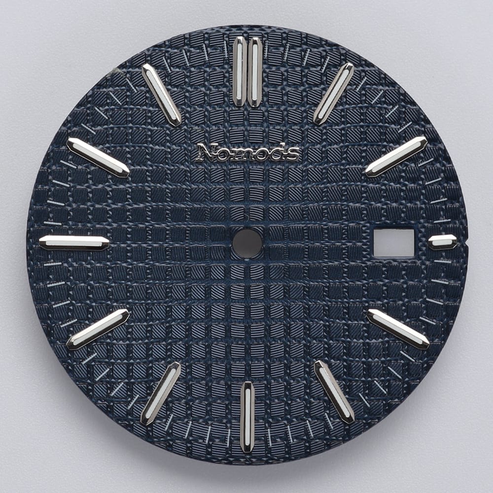 Nomods Dials Blue Metallic / Silver / Nomods Waffle Dial – Royal Oak 41mm