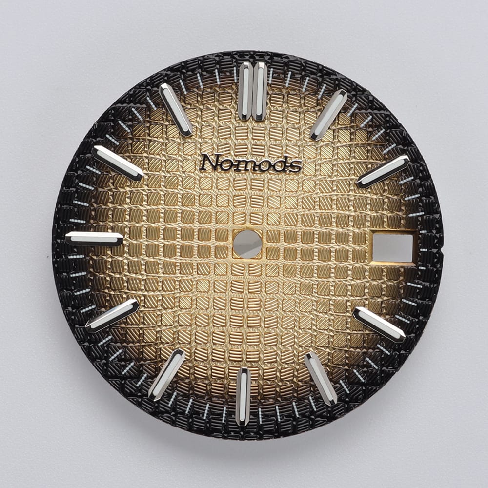 Nomods Dials Champagne Fade / Silver / Nomods Waffle Dial 28.5mm