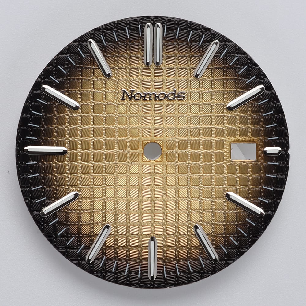 Nomods Dials Champagne Fade / Silver / Nomods Waffle Dial – Royal Oak 41mm
