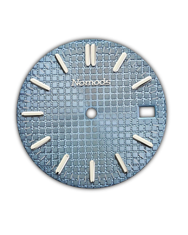 Nomods Dials Tiffany Metallic Waffle Seiko Mod Dial — 28.5mm NH37