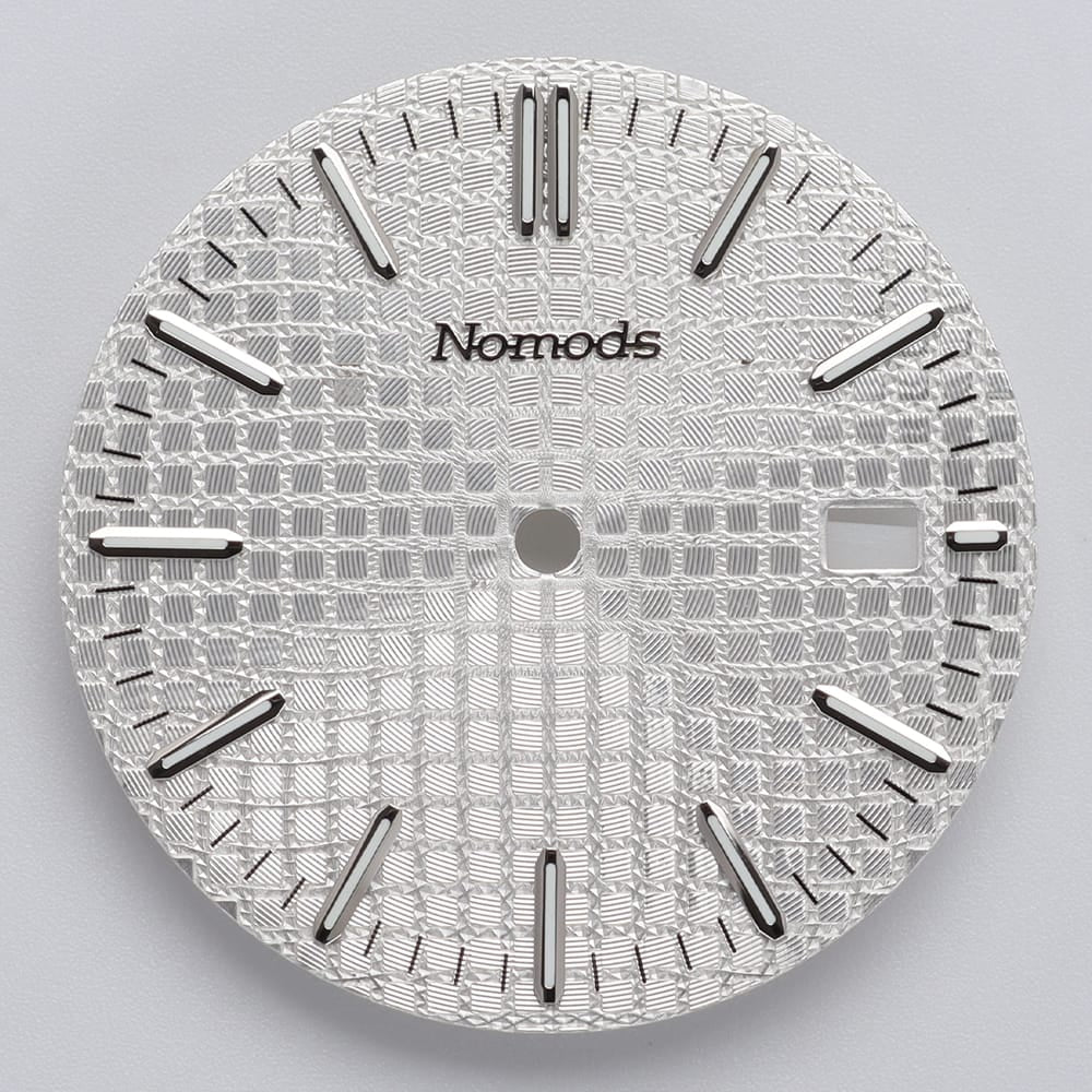 Nomods Dials Silver Metallic / Silver / Nomods Waffle Dial – Royal Oak 41mm