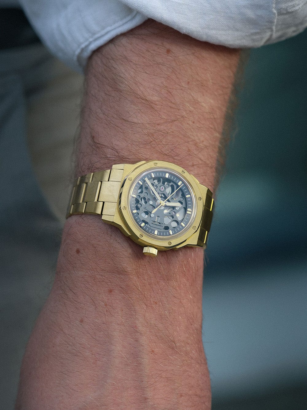 Nomods Seiko Mod - Petrichor 37mm Gold