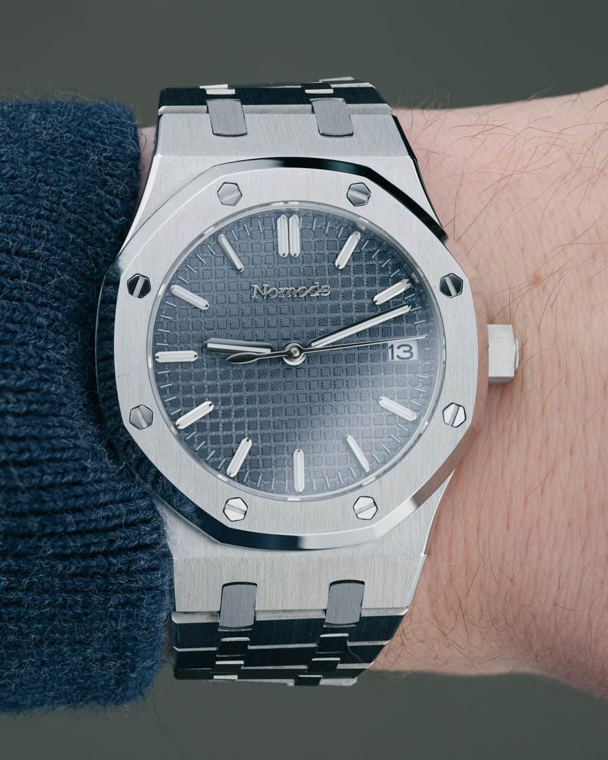 Nomods Seiko Mod Royal Oak 37mm Gray Dial