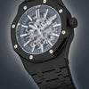 Royal Oak 41mm Skeleton – Black PVD / Silver