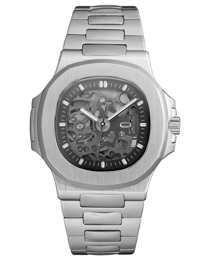 Nomods Seikonaut / Nautilus Style Seiko Modding Case Ultrathin Silver