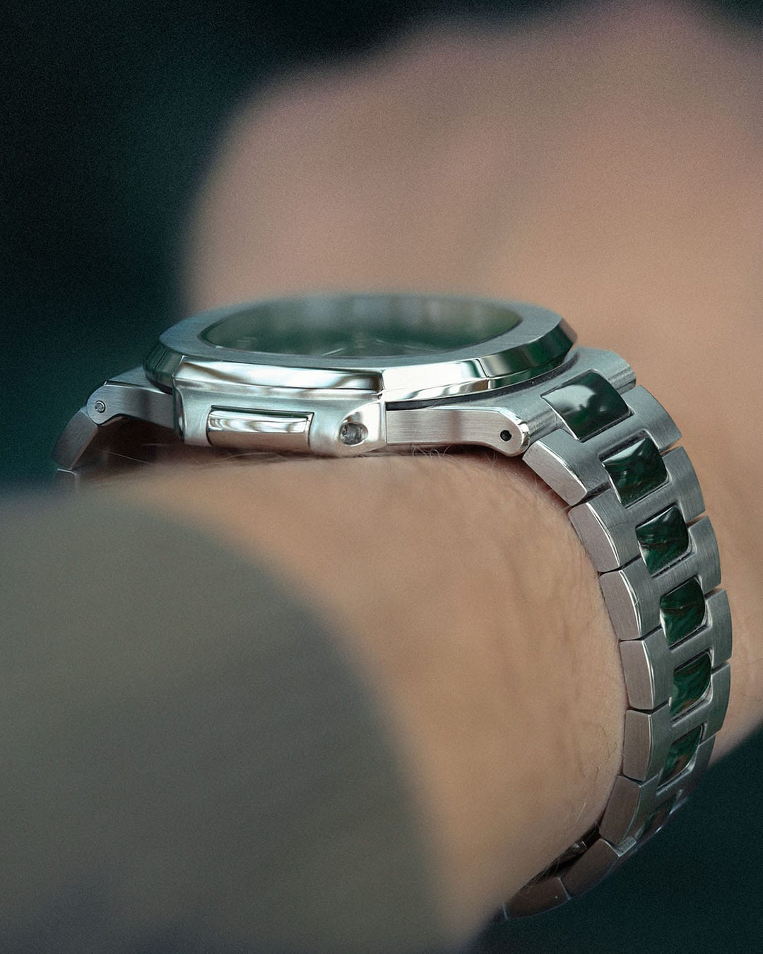 Nomods Seikonaut / Nautilus Style Seiko Modding Case Ultrathin Silver