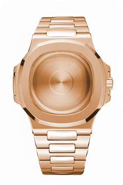 Nomods Solid caseback / Clear AR Rose Gold Seikonaut Seiko Mod Case – NH35/NH7X (Ultra-Thin)