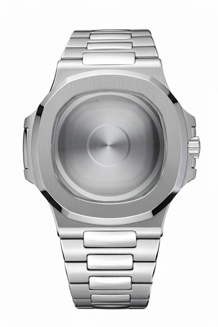 Nomods Solid caseback / Clear AR Silver Seikonaut Seiko Mod Case – NH35/NH7x (Ultra-Thin)